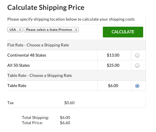 shipping-calculator