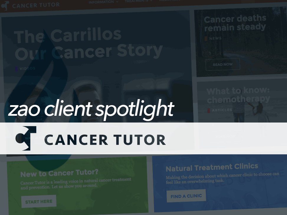WordPress developers, WordPress eCommerce developers, Zao, Justin Sainton, Justin Sternberg, Cancer Tutor, best WordPress developers, what it's like to work with a WordPress developer, why choose Zao, Zao web development reviews, WordPress web development